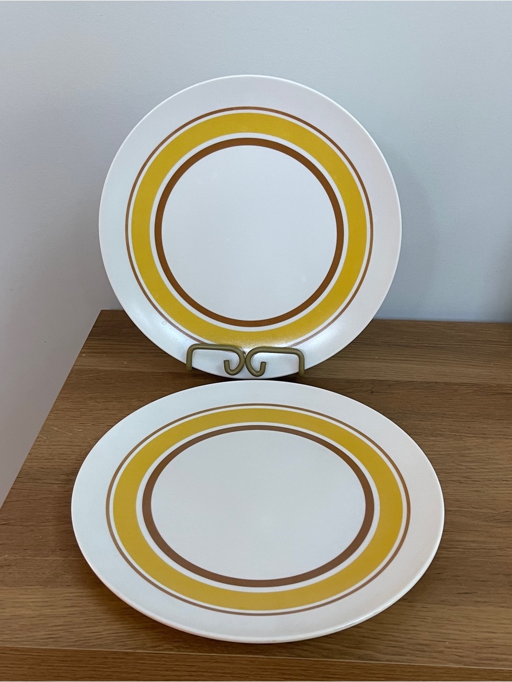 Brookpark “Rio Grande” melamine plate set of 7-vintage